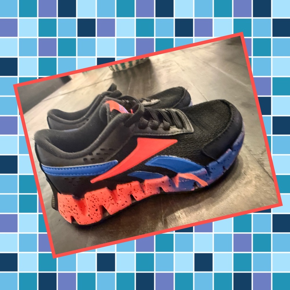 BOYS' REEBOK LITTLE KID ZIG DYNAMICA 2.0 PS RUNNING SHOES [size 11]